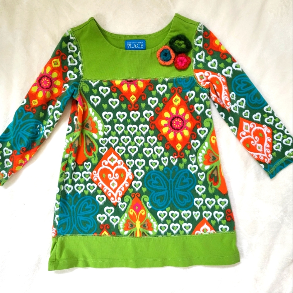 Beautiful pattern dress size 24 months